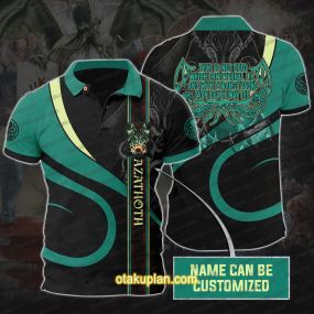 Cthulhu Cool Custom Name Polo Shirt