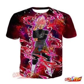 Dragon Ball Beautiful Domination Goku Black (Super Saiyan Rose) T-Shirt