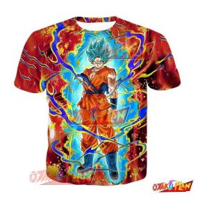 Dragon Ball The Paramount Saiyan Super Saiyan God SS Goku T-Shirt