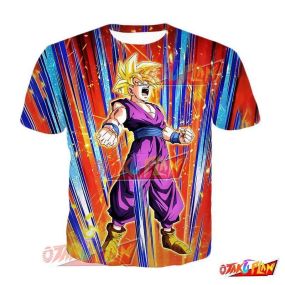 Dragon Ball The Warrior Who Surpassed Goku Super Saiyan Gohan (Youth) T-Shirt