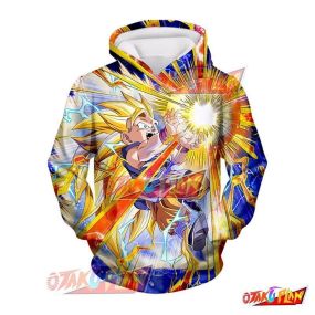 Dragon Ball Zealous Offensive Super Saiyan 3 Goku (GT) Hoodie