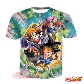 Dragon Ball Endless Adventure Goku (GT) & Pan (GT) & Trunks (GT) T-Shirt