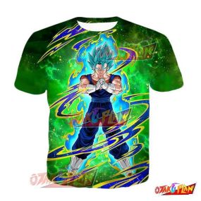 Dragon Ball Blue Flash Super Saiyan God SS Vegito T-Shirt