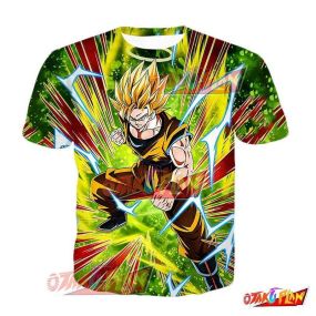 Dragon Ball Burning Rivals Showdown Super Saiyan 2 Goku (Angel) T-Shirt