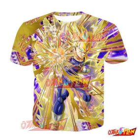 Dragon Ball Combative Will Super Saiyan 2 Vegeta T-Shirt