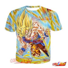 Dragon Ball Deadly Awakening Super Saiyan Goku T-Shirt