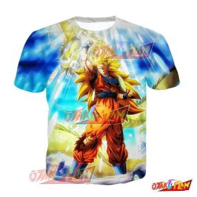 Dragon Ball Golden Fist Super Saiyan 3 Goku T-Shirt
