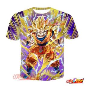 Dragon Ball Extreme Power Brawl Super Saiyan 3 Goku (Angel) T-Shirt