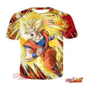 Dragon Ball Flawless Technique Super Saiyan Goku (Angel) T-Shirt