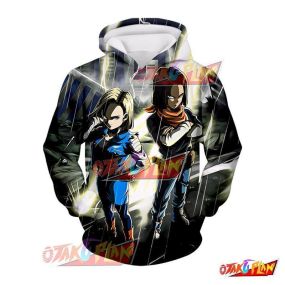 Dragon Ball Limitless Energy Androids 17 & 18 Hoodie