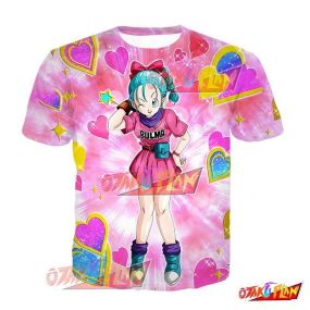 Dragon Ball Genius Girls Summer Vacation Bulma (Youth) T-Shirt