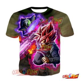 Dragon Ball Merciless Condemnation Goku Black (Super Saiyan Rose) & Zamasu T-Shirt