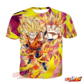 Dragon Ball Heartfelt Transformation Super Saiyan Goku T-Shirt