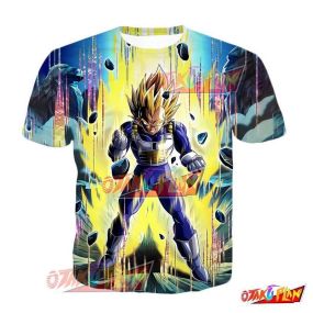 Dragon Ball Awakened Saiyan Blood Super Saiyan Vegeta T-Shirt