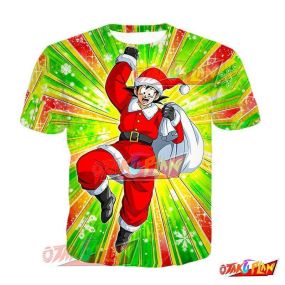 Dragon Ball Important Task on Christmas Eve Goku (Santa) T-Shirt