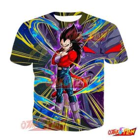 Dragon Ball Indomitable Awakening Super Saiyan 4 Vegeta T-Shirt