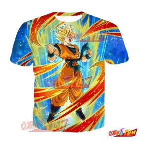 Dragon Ball Intensifying Battle Super Saiyan Goku T-Shirt