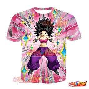 Dragon Ball Interest in New Power Caulifla T-Shirt