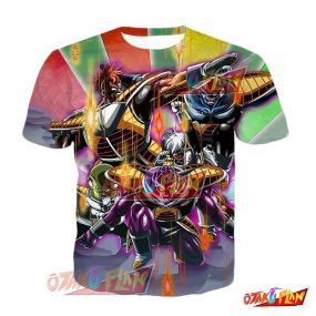 Dragon Ball The Ultimate Fighting Squadron Captain Ginyu (Ginyu Force) T-Shirt