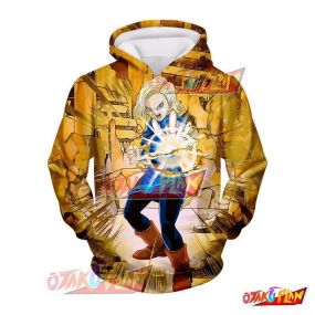 Dragon Ball Rampage of Destruction Android 18 (Future) Hoodie