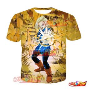 Dragon Ball Rampage of Destruction Android 18 (Future) T-Shirt