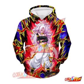 Dragon Ball Ravenous Appetite Android 21 (Transformed) Hoodie