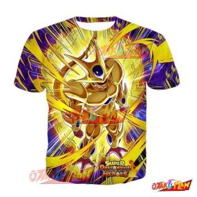 Dragon Ball Refined Strongest of the Universe Golden Cooler T-Shirt