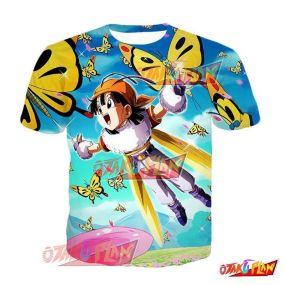 Dragon Ball Wings Spread Out to the Cosmos Pan (GT) (Honey) T-Shirt