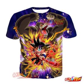 Dragon Ball Savage Power Goku (Youth) (Giant Ape) T-Shirt