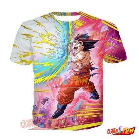 Dragon Ball Strenuous Struggle Goku (Kaioken) T-Shirt