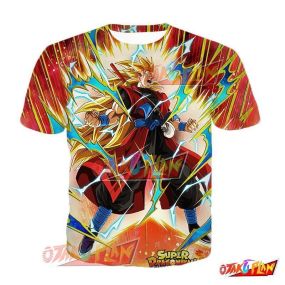 Dragon Ball Super Warrior on a Whole Other Level Super Saiyan 3 Goku (Xeno) T-Shirt