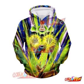 Dragon Ball Terrestrial Flash Android 16 Hoodie
