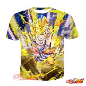 Dragon Ball The All-Out Release Super Saiyan Goku (GT) T-Shirt
