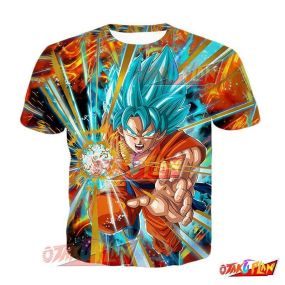 Dragon Ball A God Evolved Super Saiyan God SS Goku T-Shirt