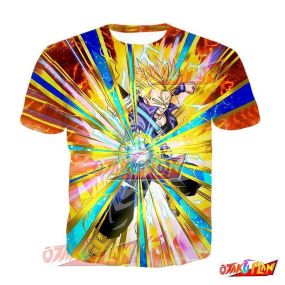 Dragon Ball A Meaningful Strike Super Saiyan 2 Trunks (Teen) T-Shirt
