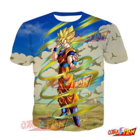 Dragon Ball The Last Instant Transmission Super Saiyan Goku T-Shirt