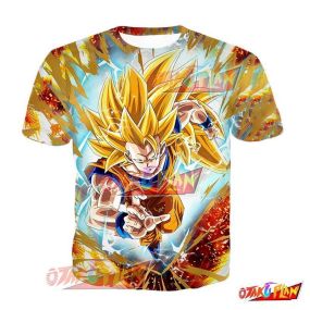 Dragon Ball The Power to Shake the Universe Super Saiyan 3 Goku T-Shirt