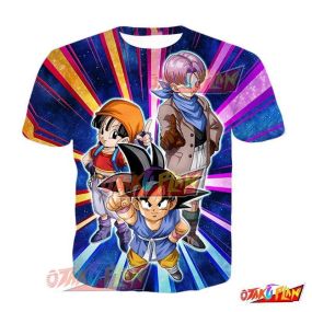 Dragon Ball A New Adventure Unfolds Goku (GT) & Pan (GT) & Trunks (GT) T-Shirt