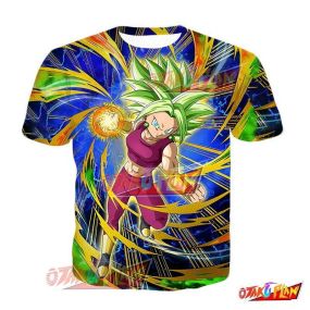 Dragon Ball Tight-Knit Fusion Fighter Super Saiyan Kefla T-Shirt
