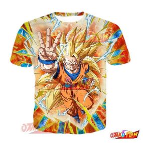 Dragon Ball To a Faraway World Super Saiyan 3 Goku T-Shirt