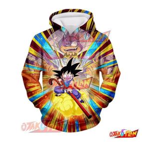 Dragon Ball To a World of Excitement Goku (Youth) Hoodie