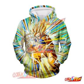 Dragon Ball Unlimited Power Super Saiyan 2 Goku Hoodie