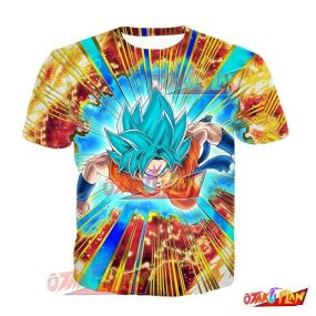 Dragon Ball Unstoppable Ascension Super Saiyan God SS Goku T-Shirt