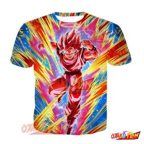 Dragon Ball Victory-Sealing Super Attack Super Saiyan Goku (Angel) (Super Kaioken) T-Shirt
