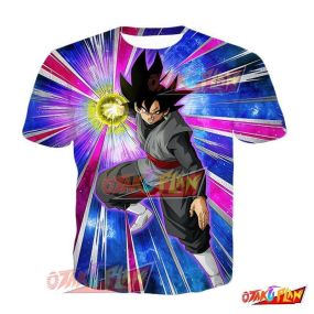 Dragon Ball Warning From the Future Goku Black T-Shirt