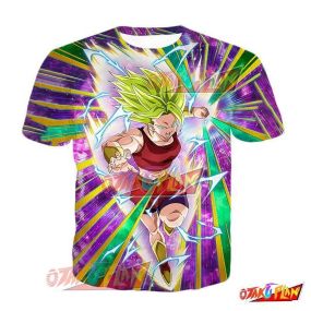 Dragon Ball Well-Honed Body and Mind Super Saiyan 2 Kale T-Shirt