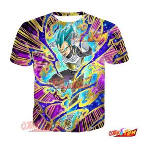 Dragon Ball Ascending to Godhood Super Saiyan God SS Vegeta T-Shirt