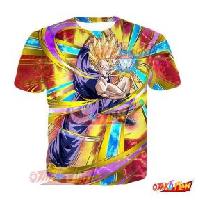 Dragon Ball Blast of Fury Super Saiyan Gohan (Teen) T-Shirt