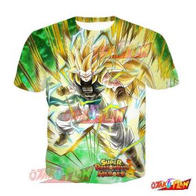 Dragon Ball Blazing Fusion Warrior Super Saiyan 3 Gotenks (Teen) T-Shirt