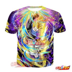 Dragon Ball Brains and Brawn Combined Super Saiyan Trunks (GT) T-Shirt